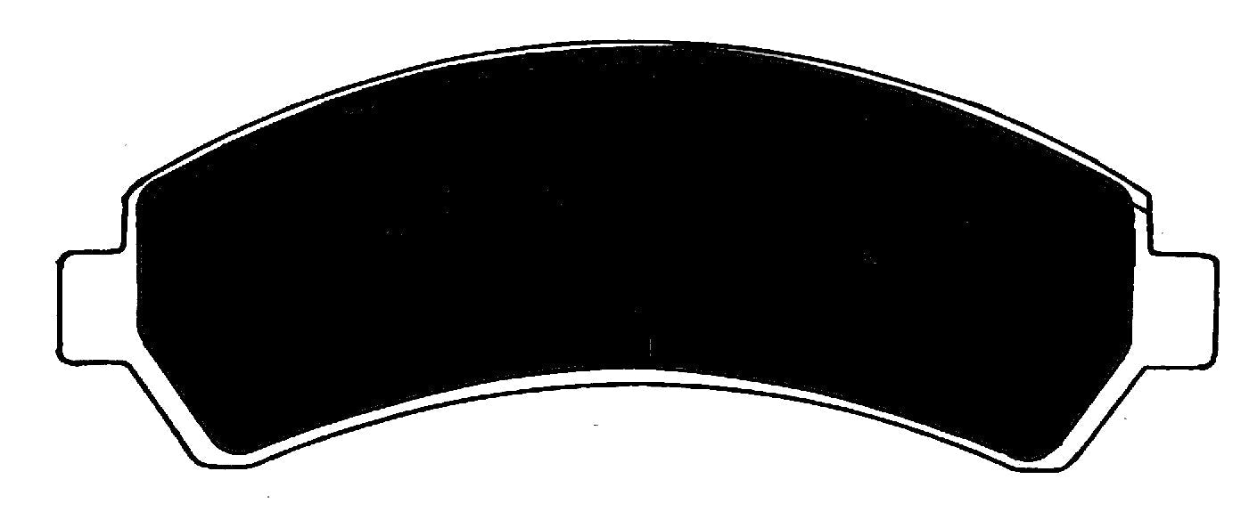 Porterfield Brake Pads for 1998 GMC SONOMA 4WD