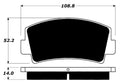 Porterfield Brake Pads for 1985 MAZDA RX 7 GSL