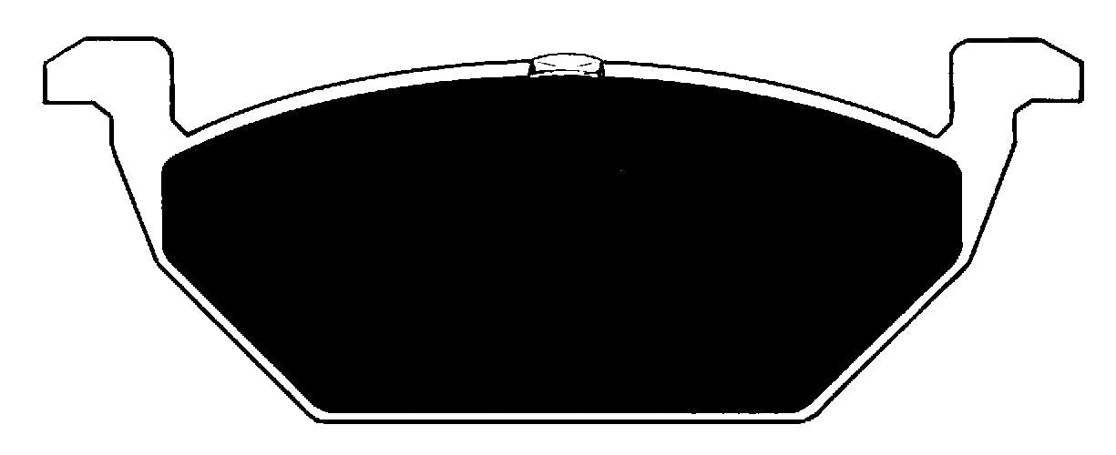 Porterfield Brake Pads for 1998 VOLKSWAGEN JETTA 2.0 Gas w/o sensor