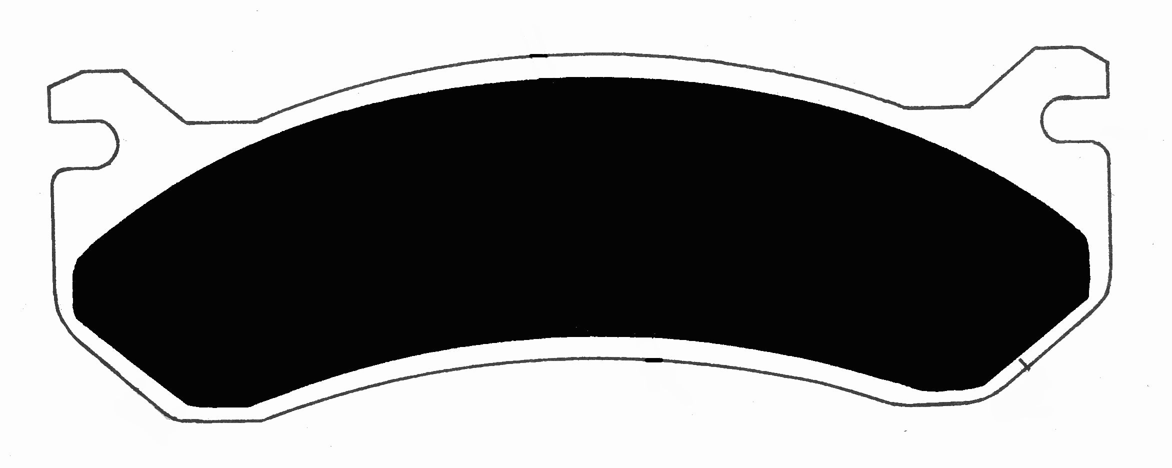 Porterfield Brake Pads for 2004 CADILLAC ESCALADE 2WD