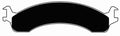 Porterfield Brake Pads for 2000 DODGE RAM 3500 4WD Rear Drum