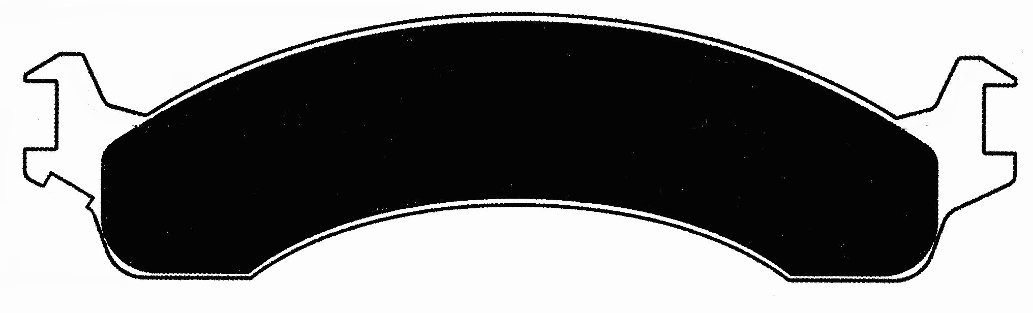 Porterfield Brake Pads for 2000 DODGE RAM 3500 4WD Rear Drum