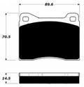 Porterfield Brake Pads for 1969 BMW 2002Ti