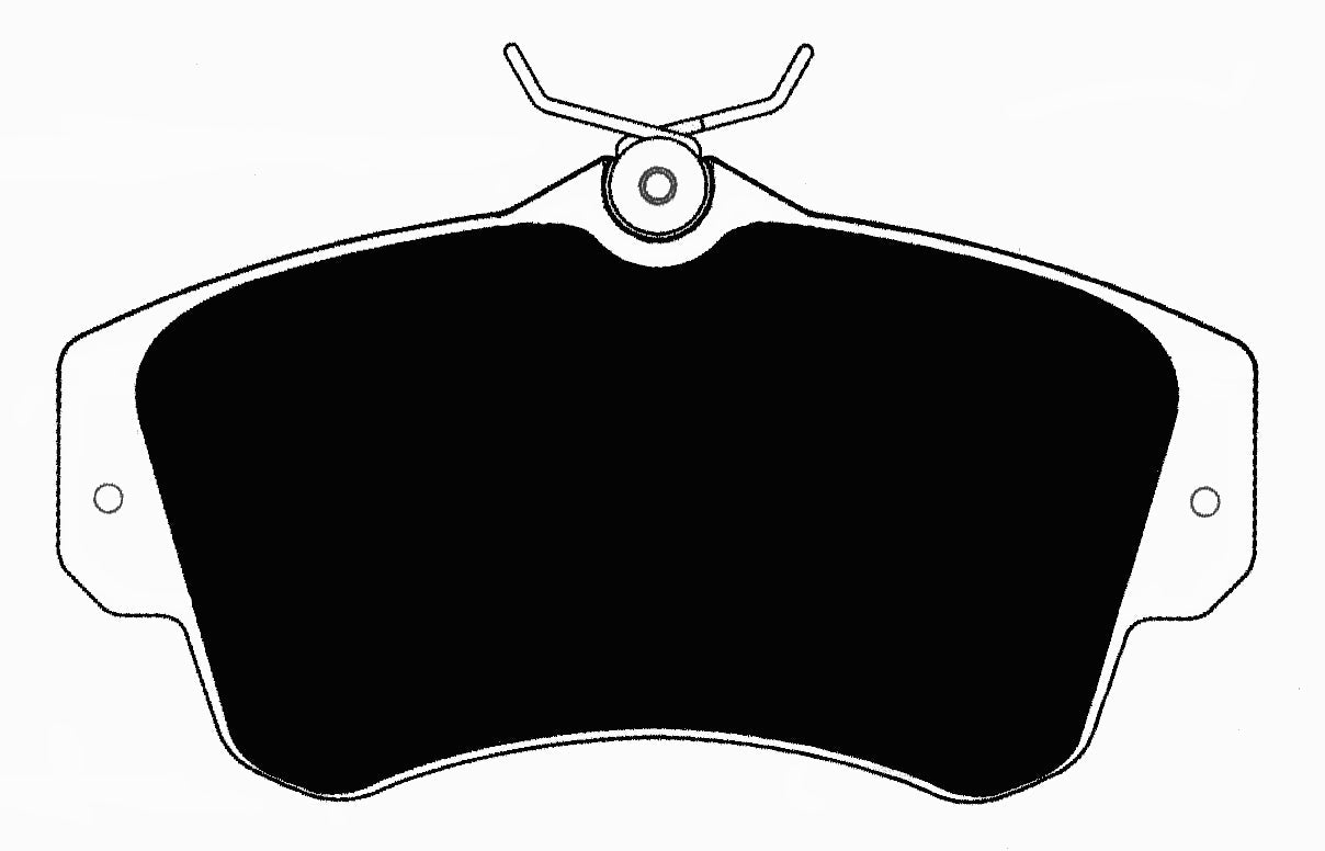 Porterfield Brake Pads for 2010 CHRYSLER PT CRUISER Rear Disc Brakes