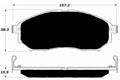 Porterfield Brake Pads for 2006 INFINITI Q45