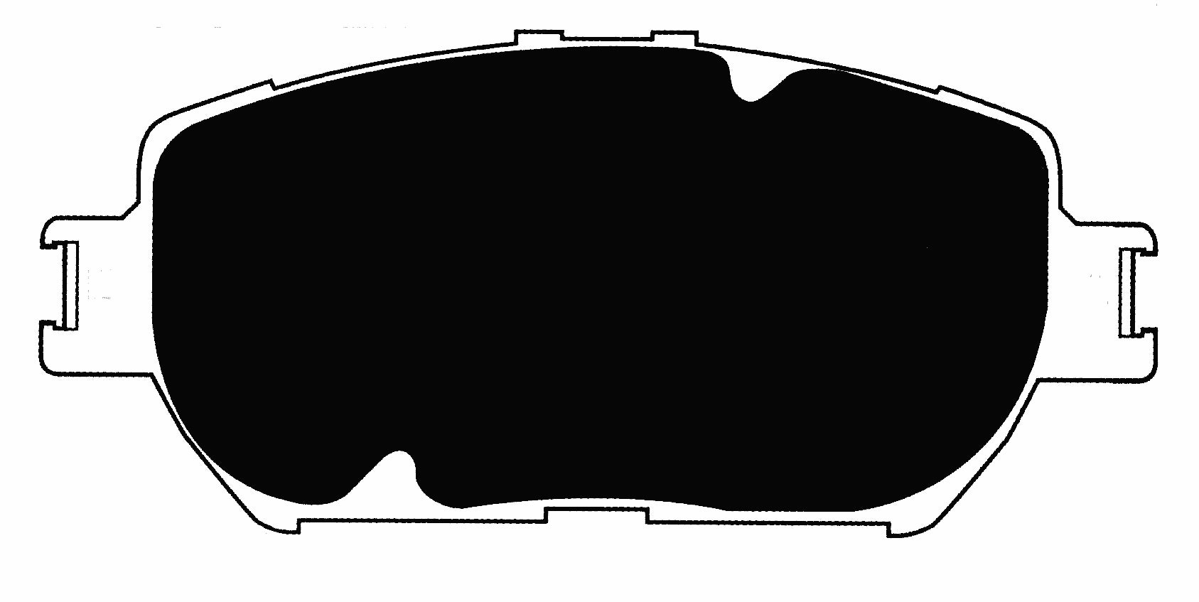 Porterfield Brake Pads for 2006 TOYOTA CAMRY V6 LE Made in USA