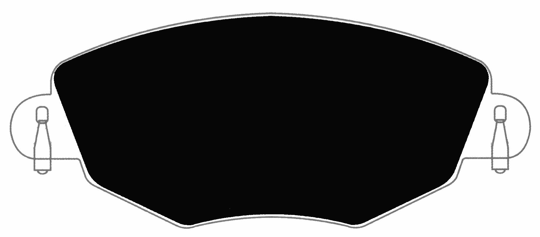 Porterfield Brake Pads for 2004 JAGUAR X Type