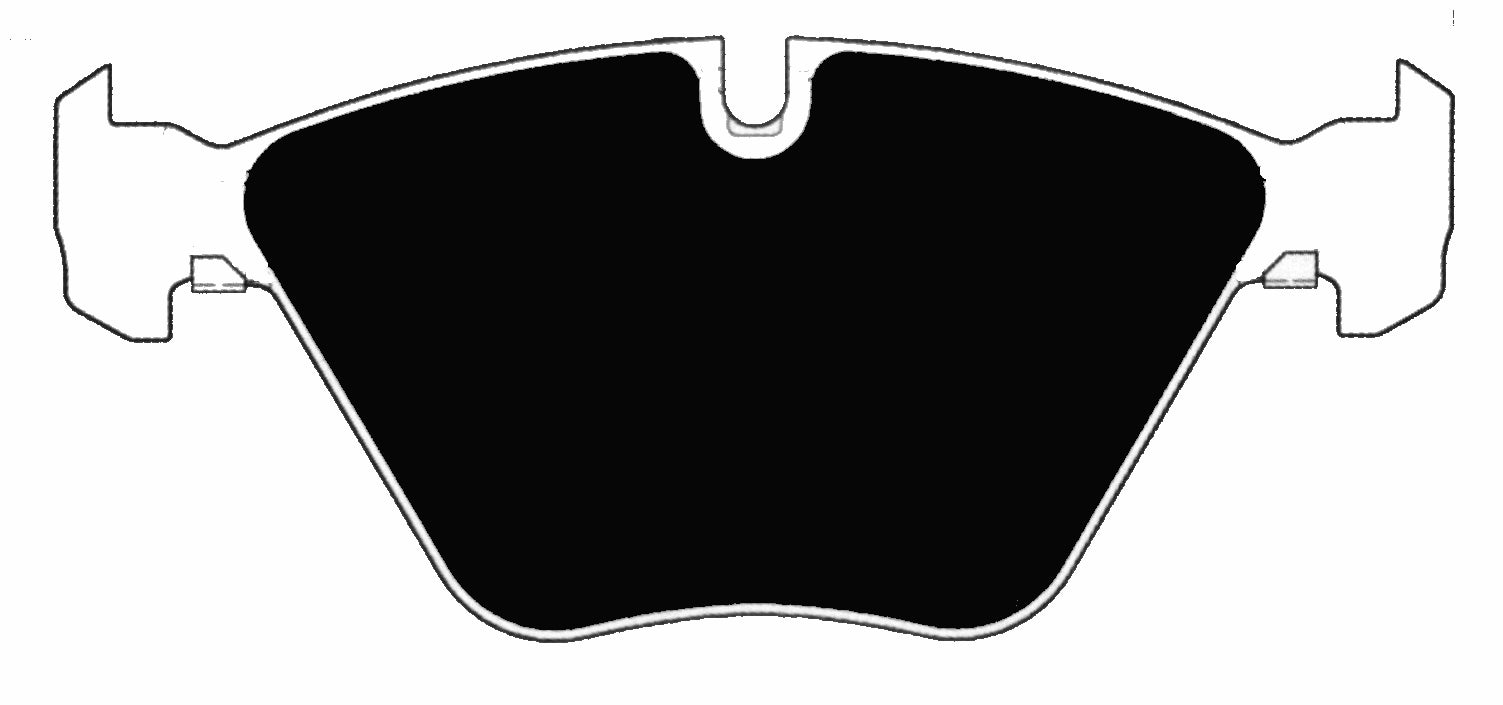 Porterfield Brake Pads for 2007 BMW 545i