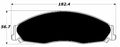 Porterfield Brake Pads for 2006 CADILLAC STS Std Brakes