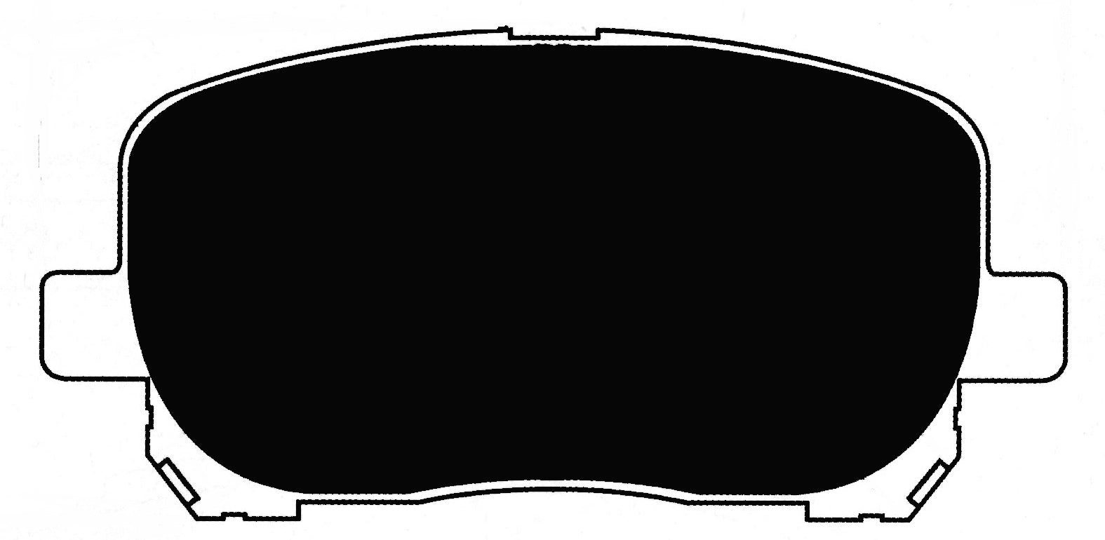 Porterfield Brake Pads for 2005 TOYOTA MATRIX FWD