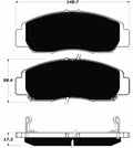 Porterfield Brake Pads for 2005 HONDA ACCORD Sedan V6