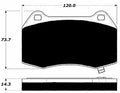 Porterfield Brake Pads for 2004 NISSAN 350Z Track model