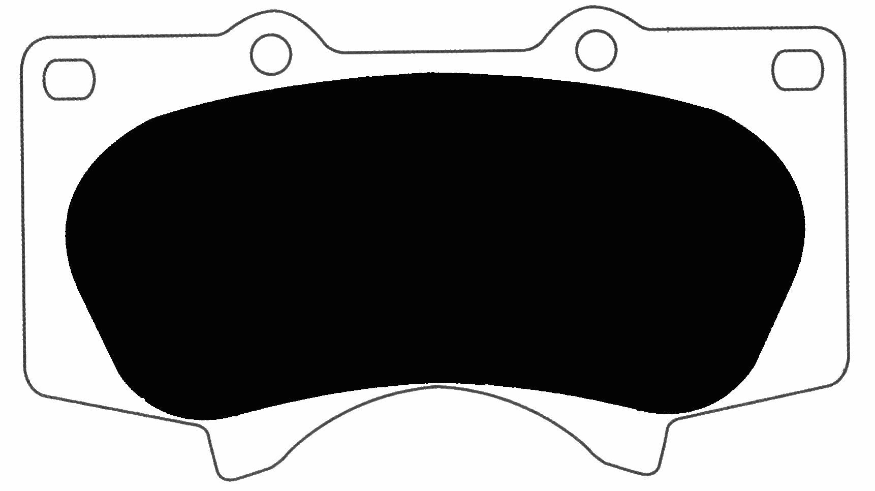Porterfield Brake Pads for 2011 TOYOTA FJ CRUISER