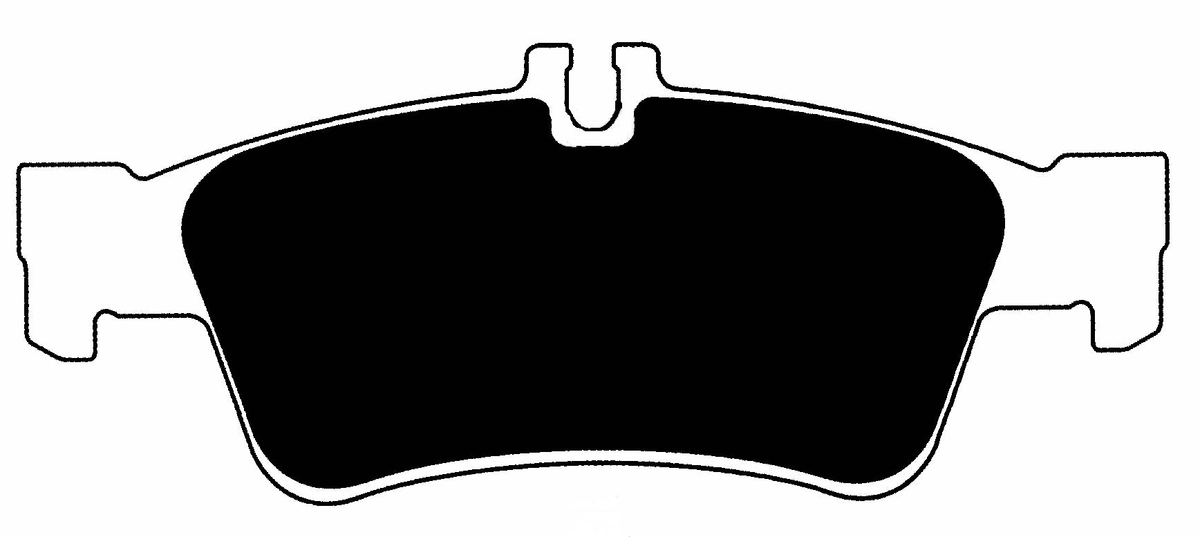 Porterfield Brake Pads for 2003 MERCEDES-BENZ CL550
