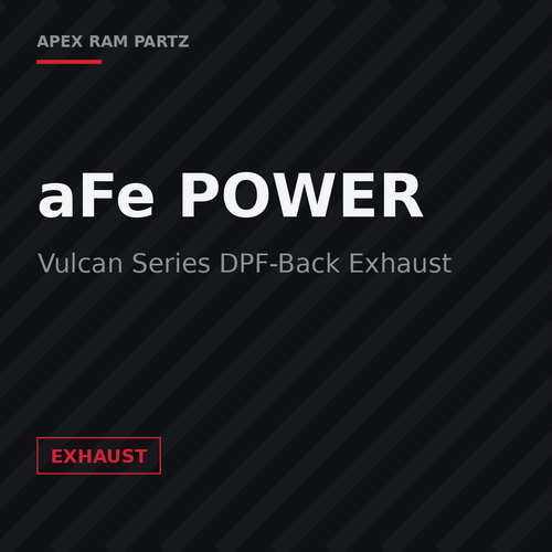 aFe Vulcan Series DPF-Back Exhaust