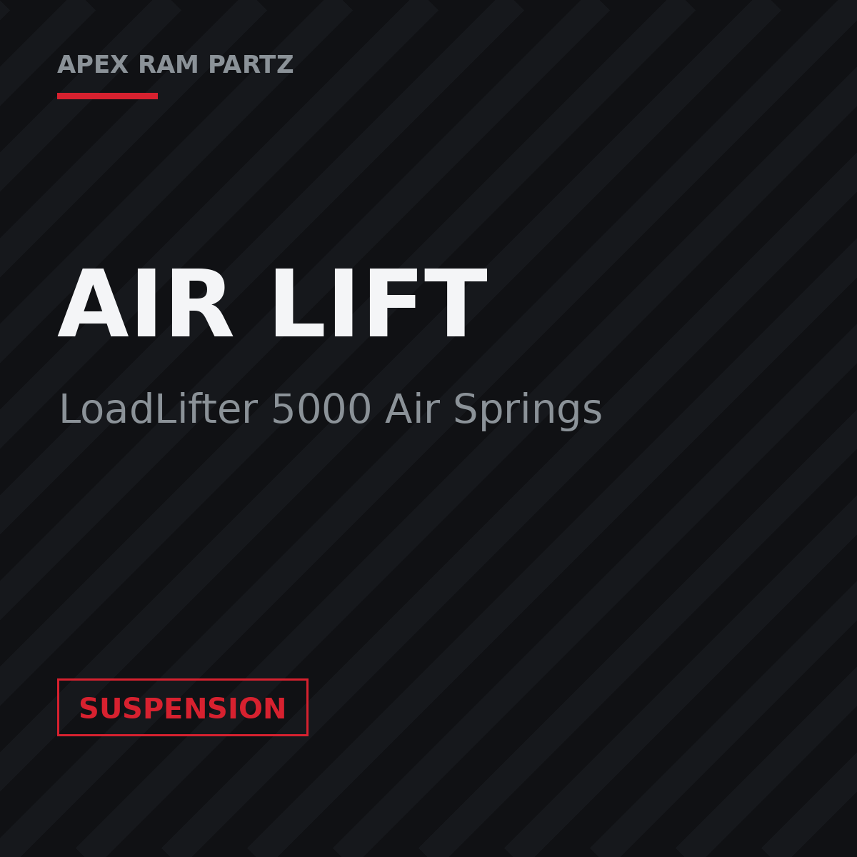 Air Lift LoadLifter 5000 Air Spring Kit