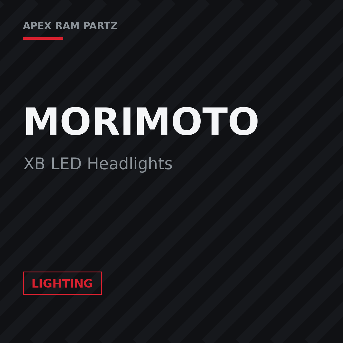 Morimoto XB LED Headlights