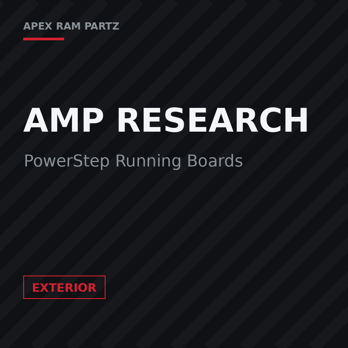 AMP Research PowerStep Running Boards