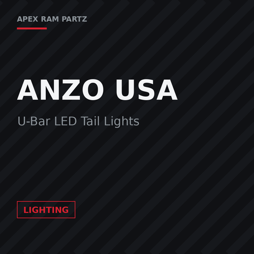 ANZO U-Bar LED Tail Lights