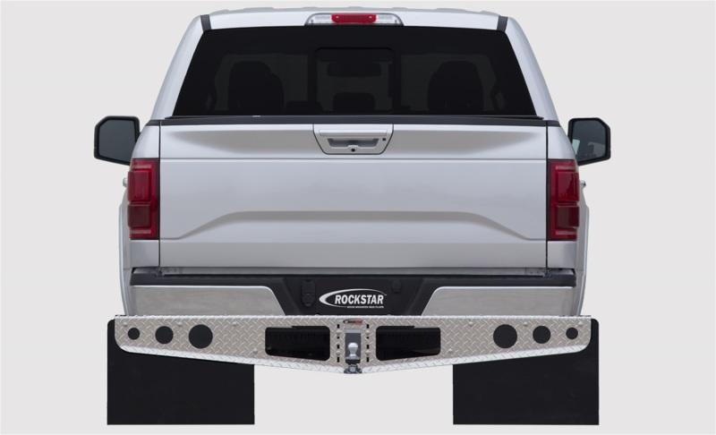 Access Rockstar 2019+ Chevy/GMC Full Size 1500 Diamond Plate Finish Hitch Mounted Mud Flaps A1020092