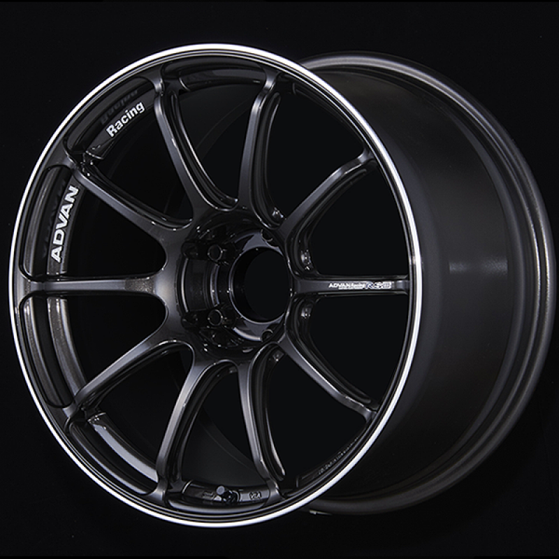 Advan RSIII 18x9.0 / +63 Offset / 5x114.3 / 73mm Bore / Black Gunmetallic and Ring YA38I63EBGR