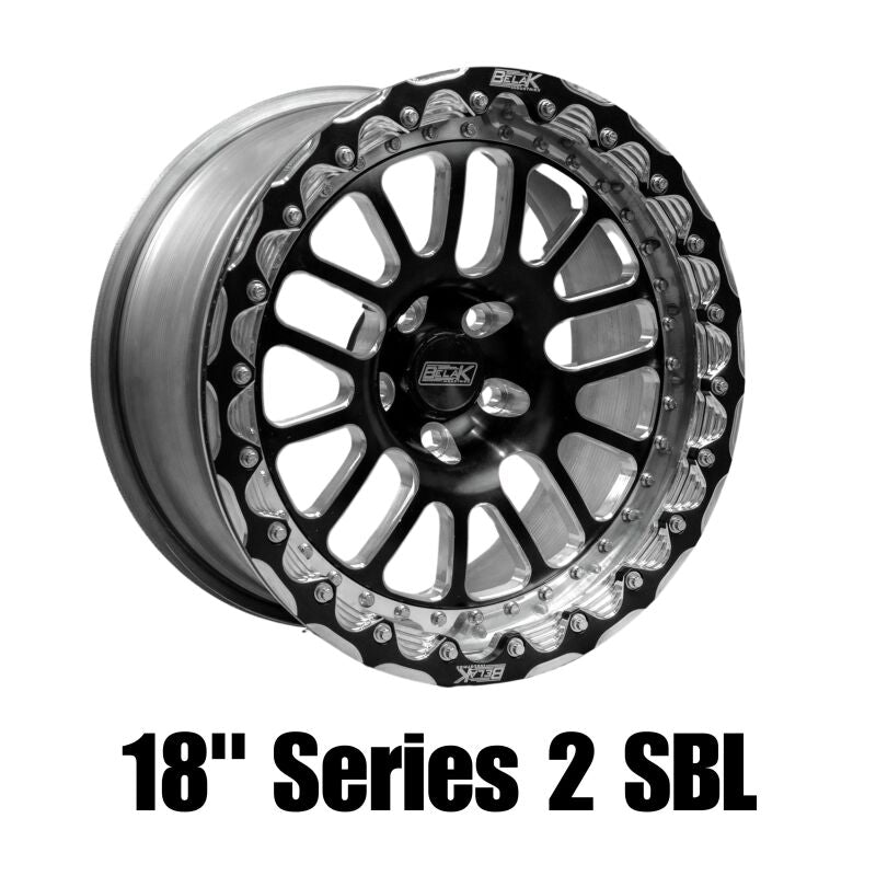 Belak Wheels Belak 18x12 / 8.75in BS / 5x114.3 BP / High Pad / Series 2 Wheel - Non-Beadlock 18125114S28BS-NBL