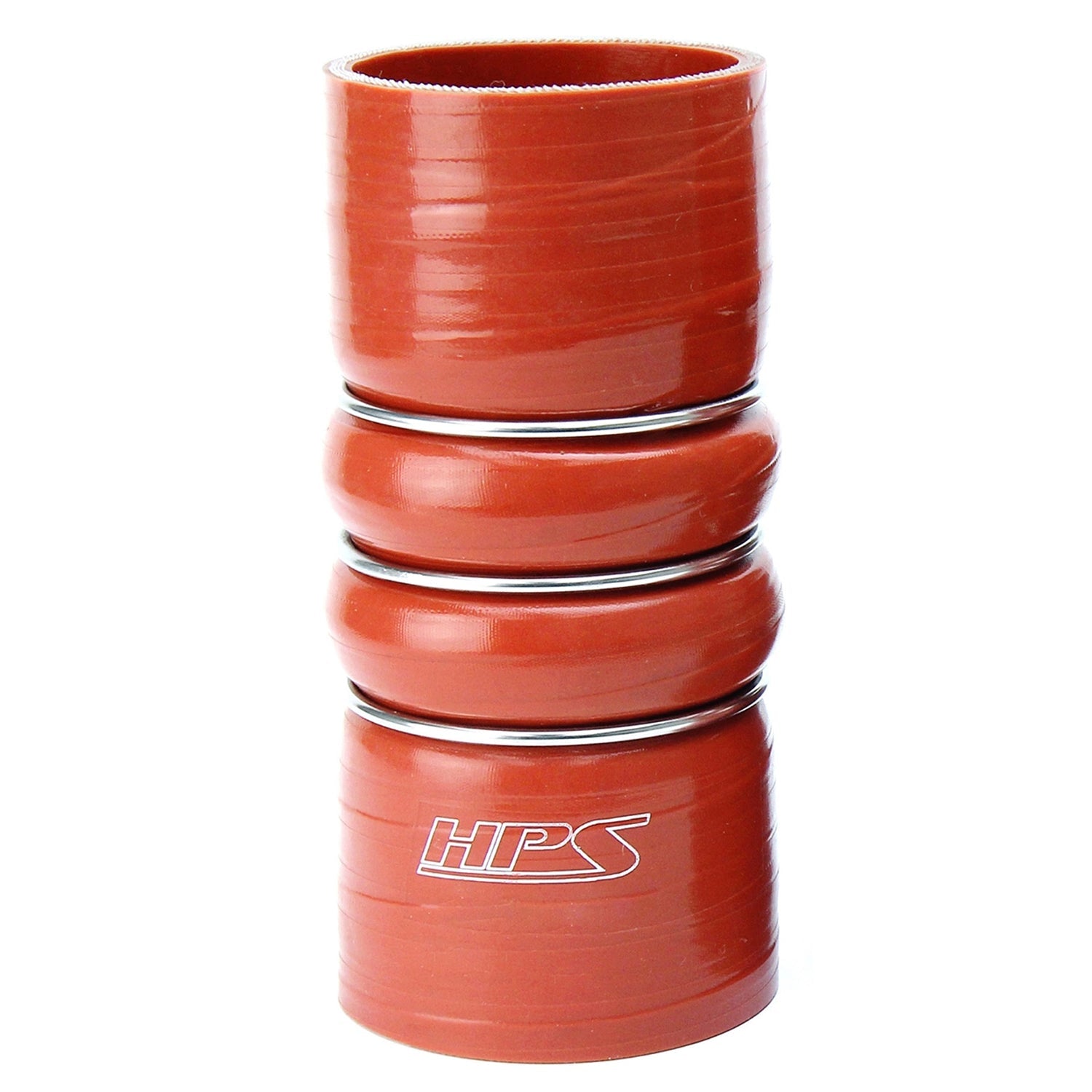 HPS Performance Products HPS 2-7/8" ID, 6" Length, Silicone Charge Air Cooler CAC Hose Double Hump Coupler Bellow Hot Side, Ultra High Temp 4-ply Aramid Reinforced, 73mm ID