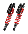 Bitubo Suspension Bitubo WMT0 Twinshocks Adj.: Spring Preload, Reb., Comp., Length 360mm, Piggyback Tank Red Spring K0039WMT01