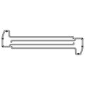 Cometic Gasket Cometic Jaguar 3.4L XK6 .060in AFM Cam Cover - Right C14057-060