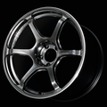 Advan RG-4 17x8.0 / +35 Offset / 4x100 / 63mm Bore / Racing Hyper Black and Ring YA47G35AHBR