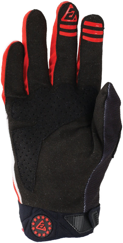 Answer 24 Peak Flo Gloves Black/Red/White Youth - Medium 442888
