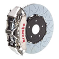 Brembo 08-16 R8 4.2/5.2 (CC Brake Eqpt) Fr GTR BBK 6Pis Billet 380x34 2pc Rtr Slot Type3-Nickel 1N3.9041AR