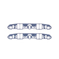 Cometic Gasket Cometic Chrysler LA V8 .094in Fiber Intake Mani Gskt Set-1.170in x 2.300in Rectangle Port C5624-094
