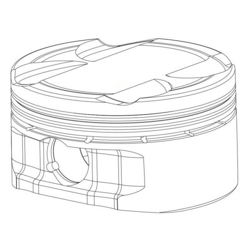 CP-Carrillo Automotive Piston, Each, Cyl: 1, Material ID: 3592 0DF2G