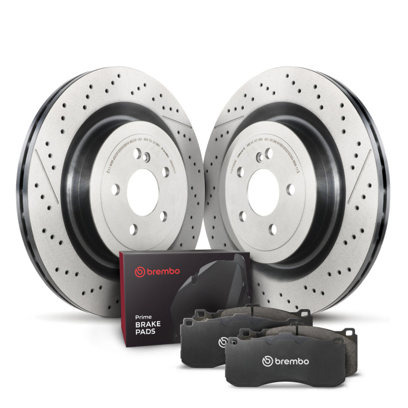 Brembo OE Rear Disc Brake Kit KT04478