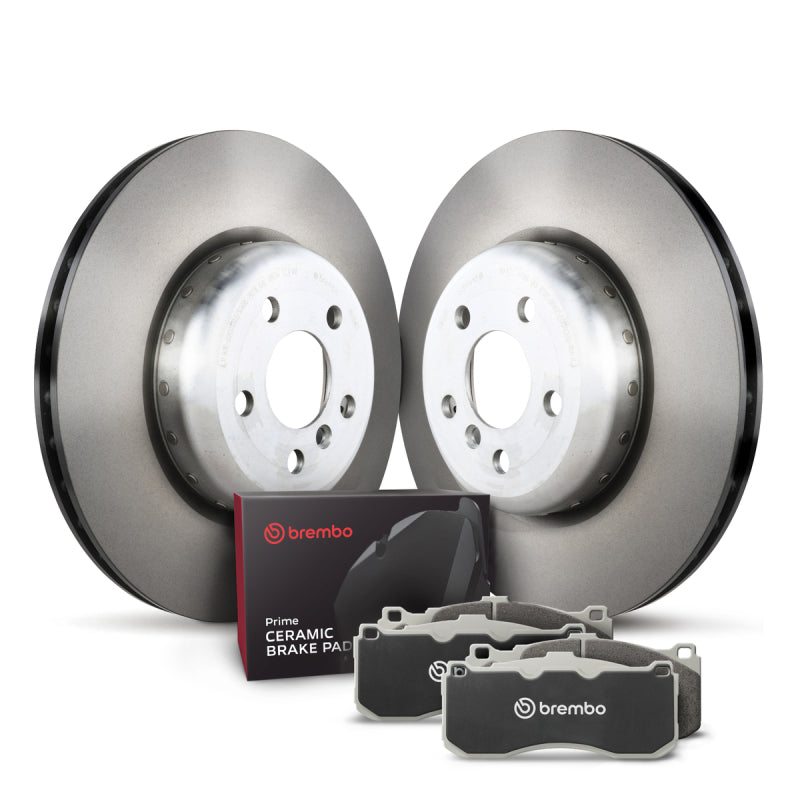 Brembo OE 10-17 BMW 535i GT/11-17 535i GT xDrive/11-15 740i/2015 740Ld xDrive Rear Disc Brake Kit KT00C10