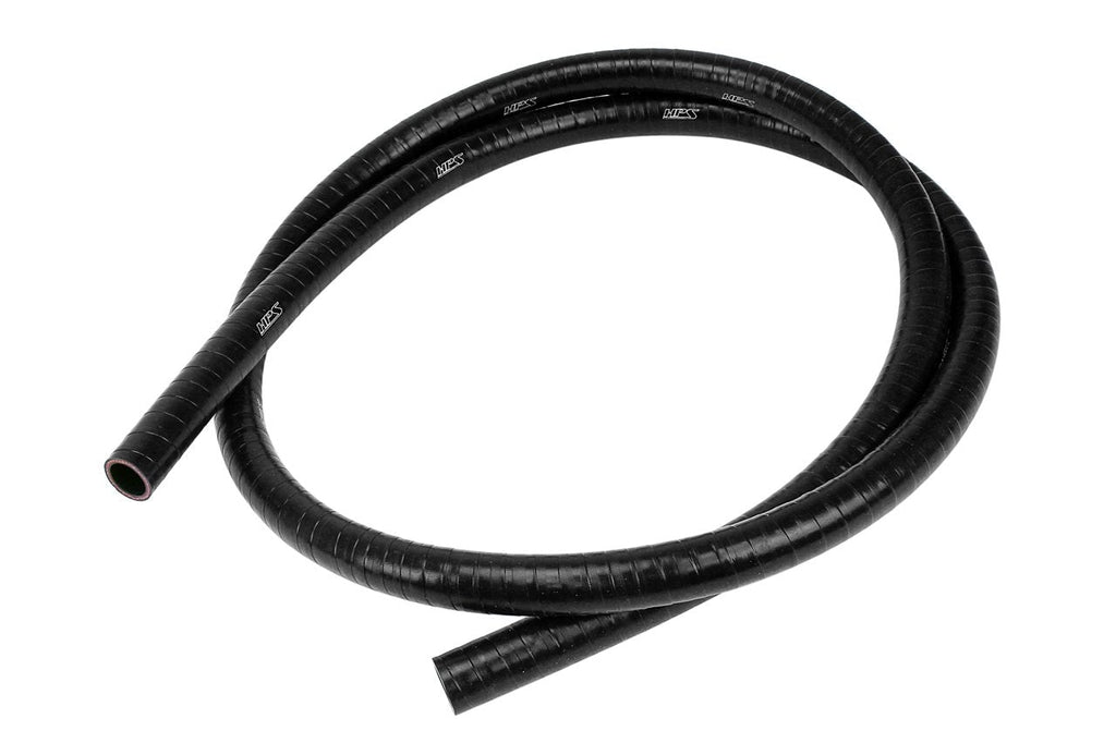 HPS Performance Products HPS 1/4" (6mm), FKM Lined Oil Resistant High Temperature Reinforced Silicone Hose, Black or Blue