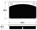 Porterfield Brake Pads for 1988 VOLVO 240 Series