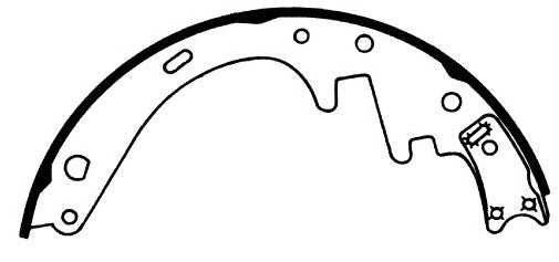 Porterfield Brake Shoes for 1995 FORD F150 4WD