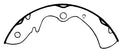 Porterfield Brake Shoes for 1975 MAZDA RX 3