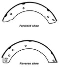 Porterfield Brake Shoes for 1976 LOTUS ELITE