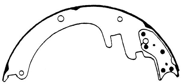 Porterfield Brake Shoes for 1997 CHEVROLET SUBURBAN 1500 2WD 13" rear drum