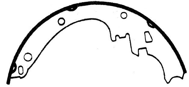 Porterfield Brake Shoes for 1985 PONTIAC PARISIENNE Heavy Duty
