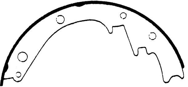 Porterfield Brake Shoes for 1997 GMC SUBURBAN 1500 4WD 11" Rear Shoe