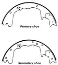 Porterfield Brake Shoes for 1991 FORD F350 1 Ton 4WD DRW  3 1/2