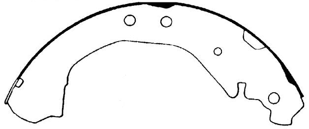 Porterfield Brake Shoes for 1996 GMC YUKON 2WD