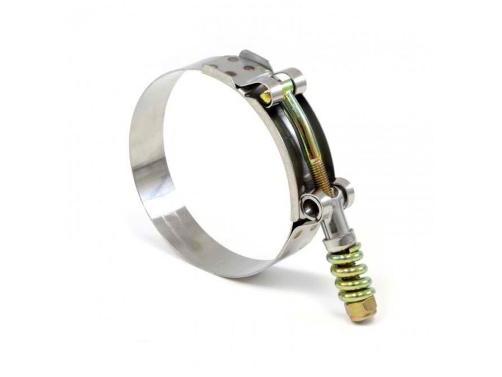 HPS Performance Products HPS Stainless Steel Spring Loaded T-Bolt Hose Clamp SAE 180 , Range: 6.5"-6.81" (165mm-173mm)