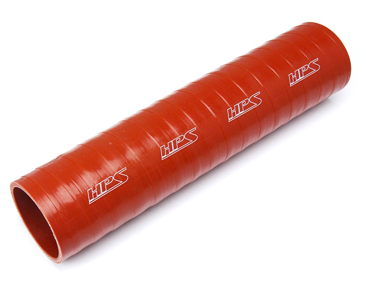 HPS 6" ID, 1 Foot Length, Silicone Straight Coupler Tube Hose, Ultra High Temp 4-ply Aramid Reinforced, Max. Temperature: 500F, 152mm ID