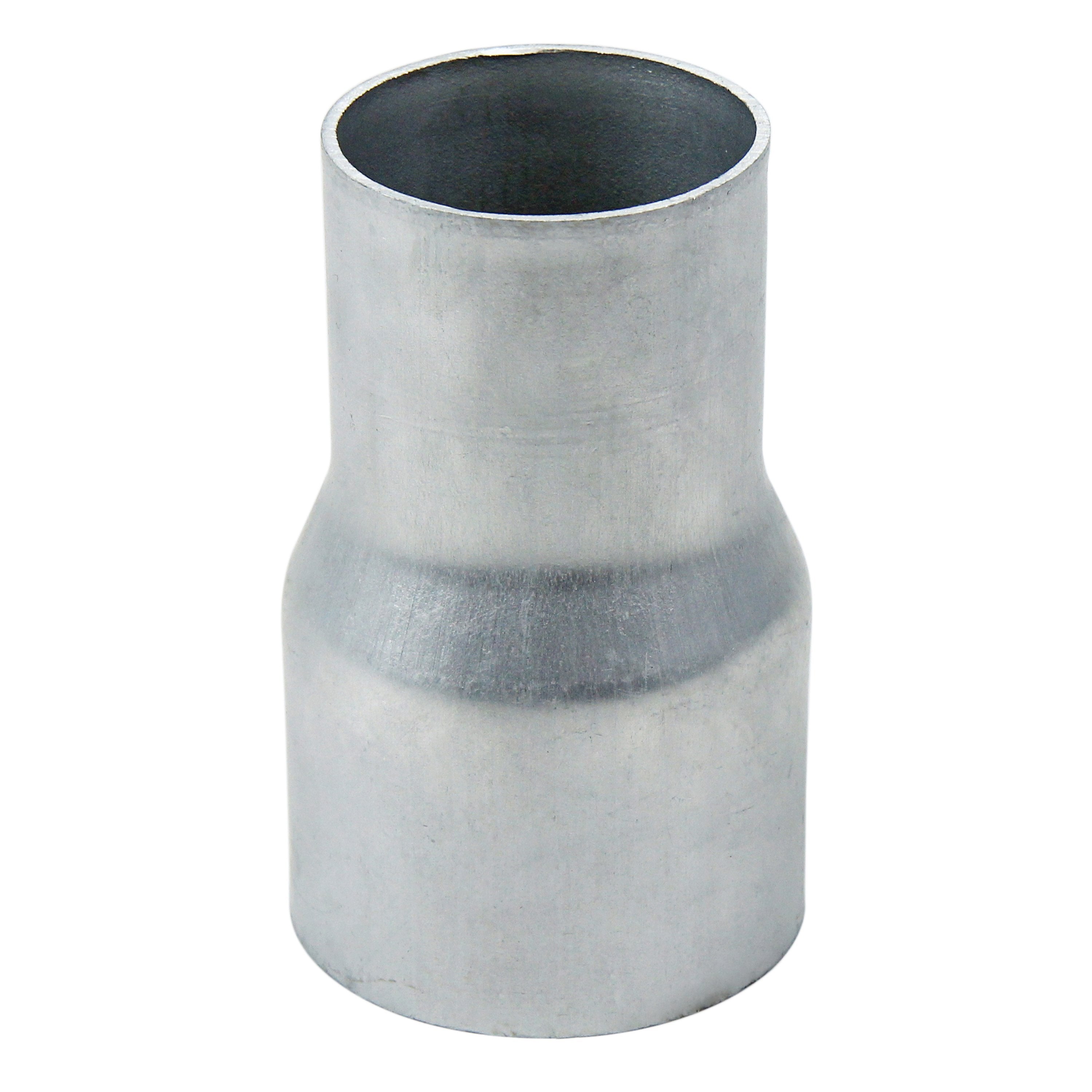HPS Performance Products HPS 3" - 3-1/2" OD, 4" Long 6061 Aluminum Step Up Transition Joiner Reducer Tube Piping